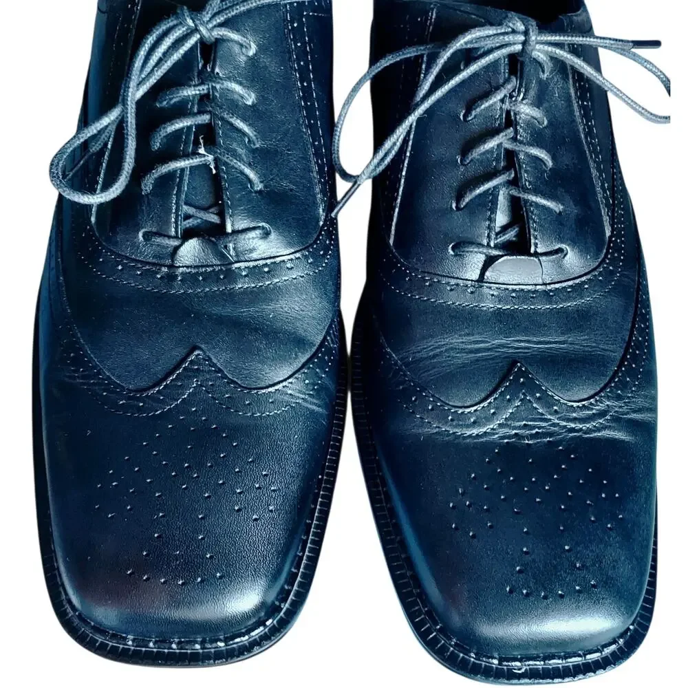 Red Wing Baxter 4790 Men's Black Leather Oxford Wingtip Brogue Size 11.5D